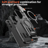 Husa de protectie Techsuit CamVault MagSafe compatibil cu Samsung Galaxy A25 5G, Negru