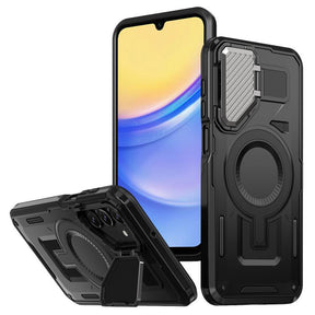 Husa de protectie Techsuit CamVault MagSafe compatibil cu Samsung Galaxy A15 4G / A15 5G, Negru