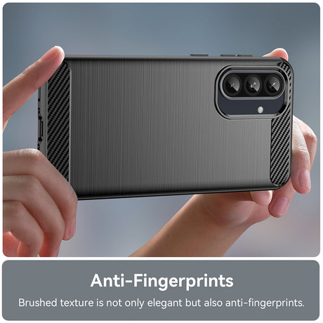 Husa de protectie Techsuit Carbon Silicone compatibil cu Samsung Galaxy S10e, Negru