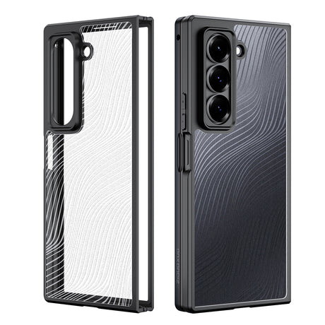 Husa de protectie Dux Ducis Aimo Series compatibil cu Samsung Galaxy Z Fold SE, Negru