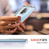 Husa de protectie Techsuit Shockproof Clear Silicone compatibil cu Xiaomi Redmi Note 10 4G / Note 10S / Poco M5s, Transparent