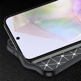 Husa de protectie Techsuit CarbonFiber compatibil cu Samsung Galaxy A56 5G, Negru