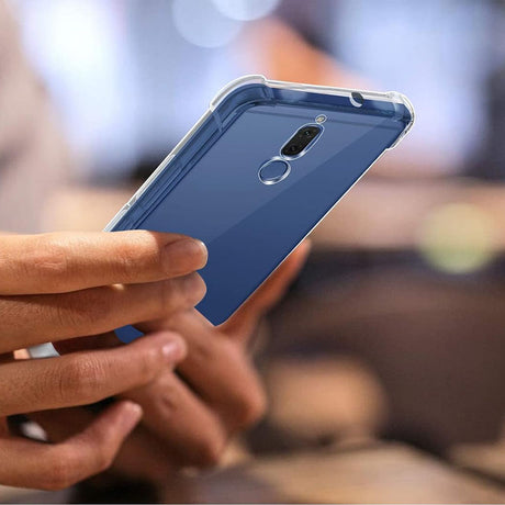 Husa de protectie Techsuit Shockproof Clear Silicone compatibil cu Huawei Mate 10 Lite, Transparent