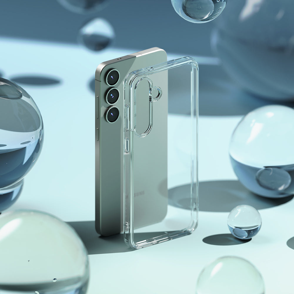 Husa de protectie Ringke Fusion compatibil cu Samsung Galaxy S25, Transparent