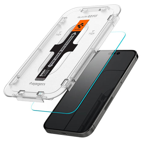 Spigen Glas.tR EZ-FIT átlátszó fólia iPhone 14 Pro készülékhez