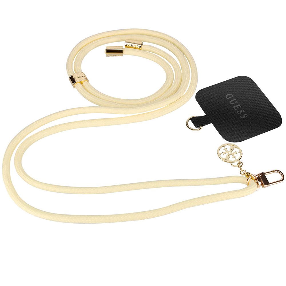 Suport Guess Crossbody Cord (GUOUCNMG4EE), Universal, Nylon, Bej