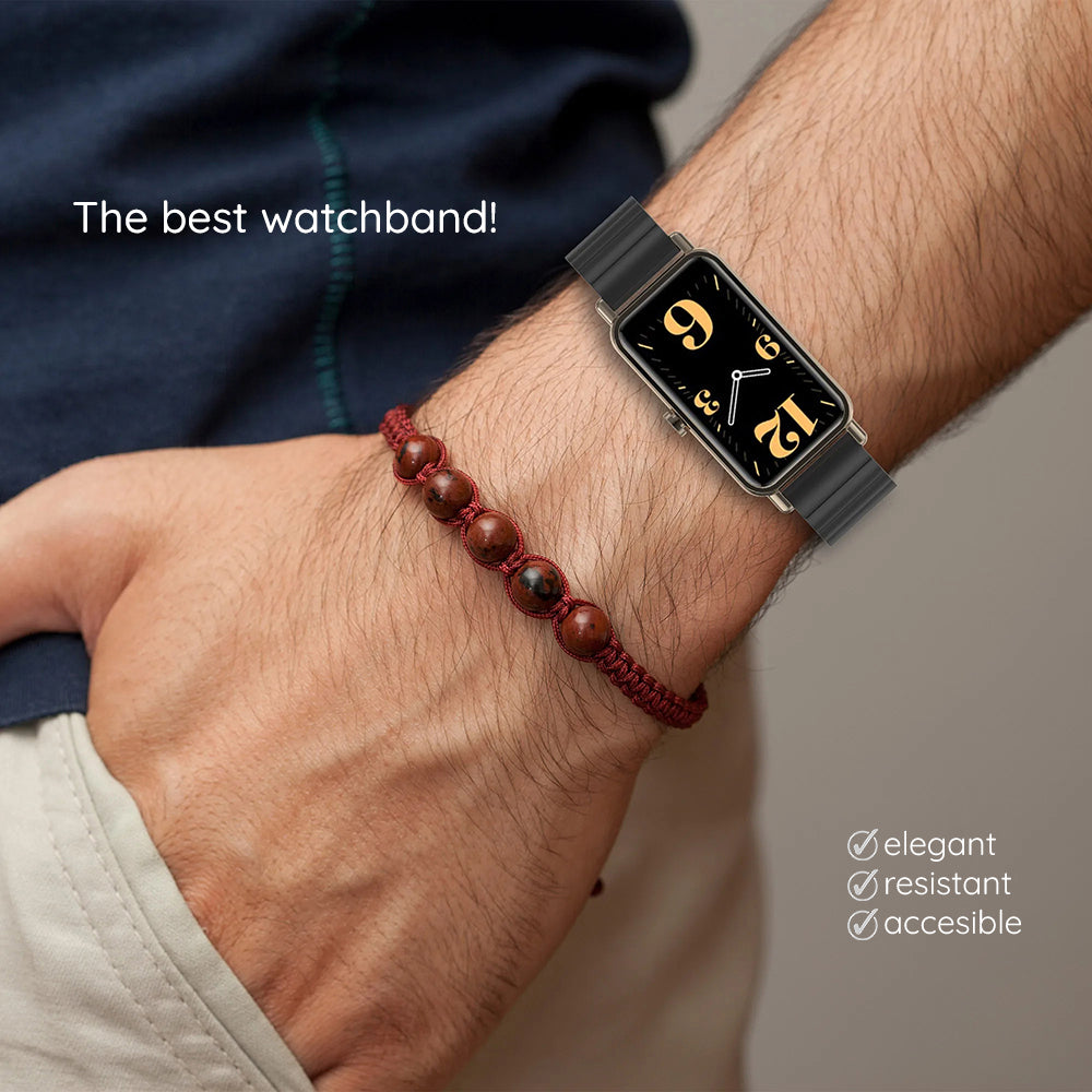 Curea smartwatch Techsuit Watchband (W012) compatibil cu Apple Watch 1/2/3/4/5/6/7/8/9/10/11/SE/SE 2/SE 3/Ultra/Ultra 2/Ultra 3 (42/44/45/46/49mm), Argintiu