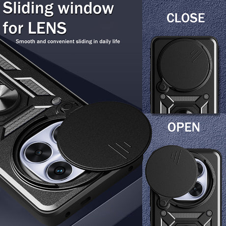 Husa de protectie Techsuit CamShield Series compatibil cu Xiaomi Redmi Note 14 Pro+ 5G, Albastru