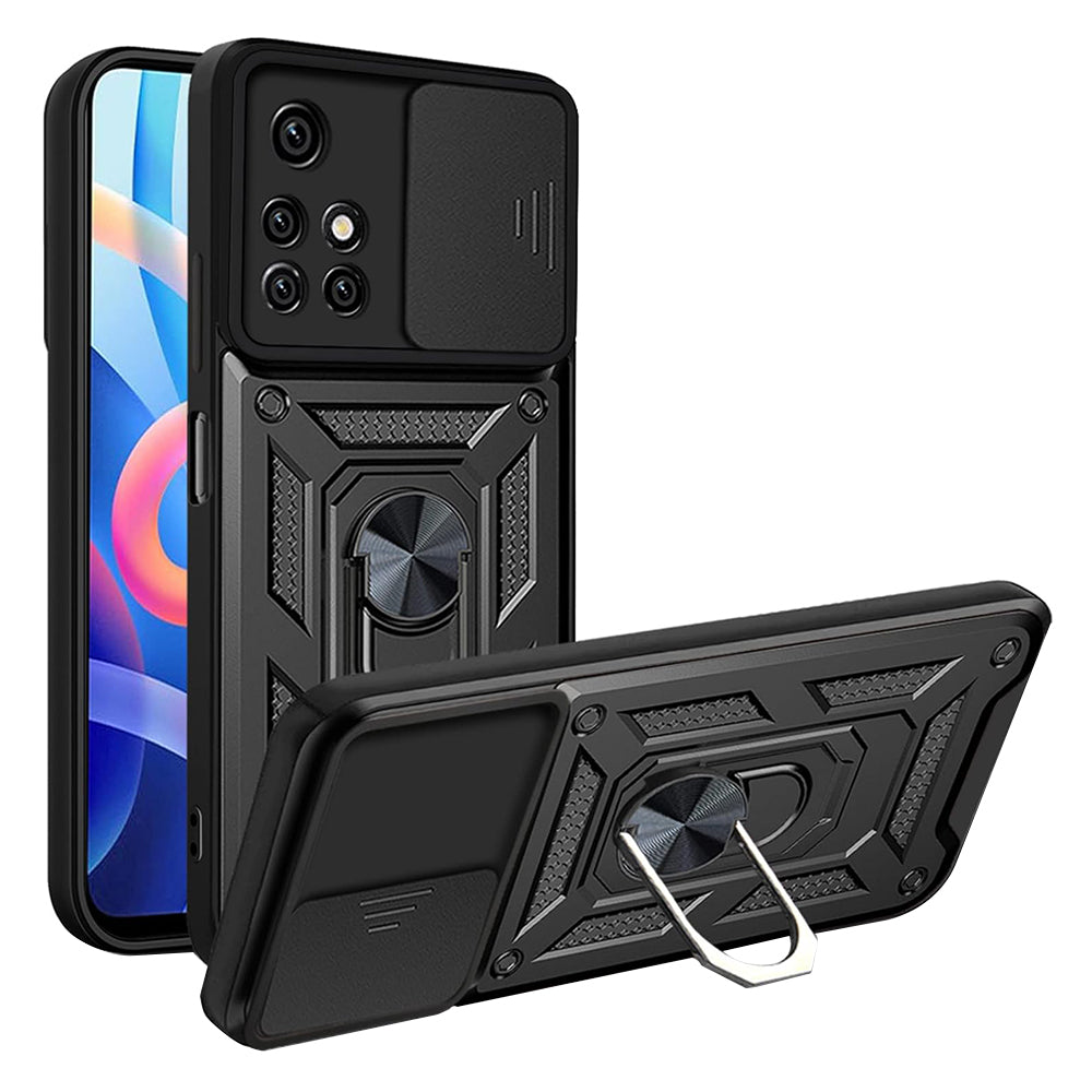 Husa de protectie Techsuit CamShield Series compatibil cu Xiaomi Redmi 10 2021 / Redmi 10 2022, Negru