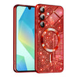 Husa de protectie Techsuit Luxury Glitter MagSafe compatibil cu Samsung Galaxy A16 4G / A16 5G, Rosu