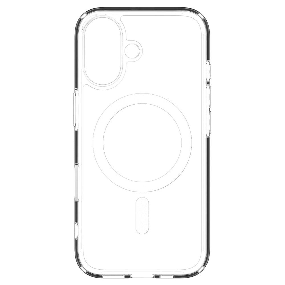 Husa de protectie Spigen Ultra Hybrid T MagSafe (ACS09073) compatibil cu iPhone 16, Alb