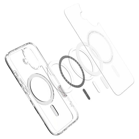 Spigen Ultra Hybrid T MagSafe fehér tok iPhone 16 készülékhez