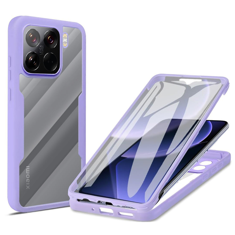 Folie de protectie Techsuit ColorVerse 360 Series + compatibil cu Xiaomi 15 Pro, Mov