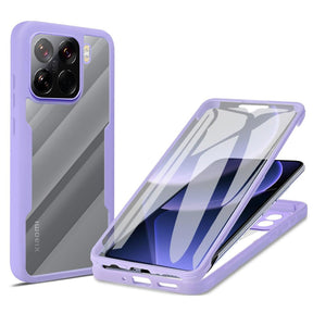 Folie de protectie Techsuit ColorVerse 360 Series + compatibil cu Xiaomi 15 Pro, Mov