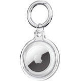 Suport Techsuit (set de 4) Secure Silicone (CT15), Apple AirTag Case, Transparent