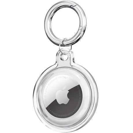 Suport Techsuit (set de 4) Secure Silicone (CT15), Apple AirTag Case, Transparent