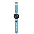 Curea smartwatch Hello Kitty Strap Silicone Kitty Head (HKUWLSCHBLB) compatibil cu Samsung Watch (46mm)/Watch 3, Huawei Watch GT 2/GT 3 (46mm), Albastru