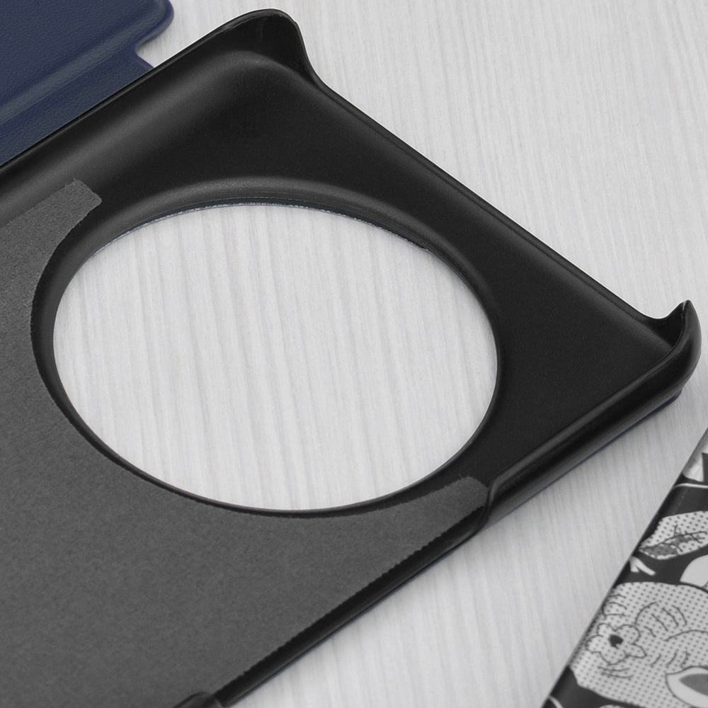Husa de protectie Techsuit eFold Series compatibil cu Honor Magic7 Lite / X9c, Albastru Inchis