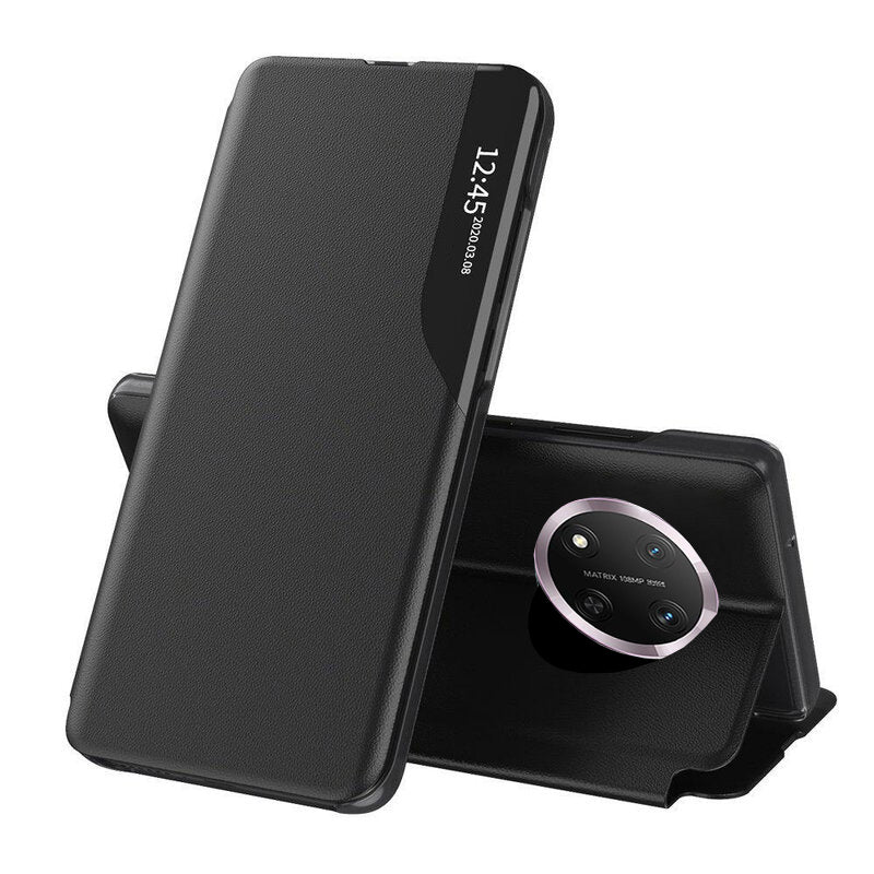 Husa de protectie Techsuit eFold Series compatibil cu Honor Magic7 Lite / X9c, Negru