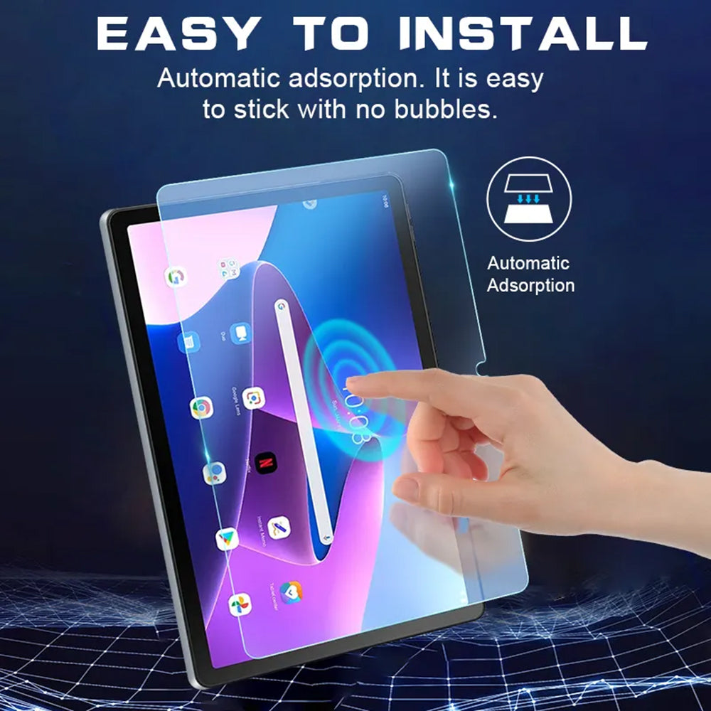 Husa de protectie tableta Lito 2.5D Classic Glass compatibil cu Lenovo Tab M10 Plus Gen 3 TB-125F/TB-128F, Transparent