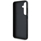Husa de protectie Guess Hardcase 4G Grained Big and Classic Logo (GUHCS25SPGT4MBK) compatibil cu Samsung Galaxy S25, Negru