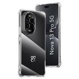 Husa de protectie Techsuit Shockproof Clear Silicone compatibil cu Huawei nova 13 Pro, Transparent