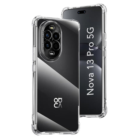Husa de protectie Techsuit Shockproof Clear Silicone compatibil cu Huawei nova 13 Pro, Transparent