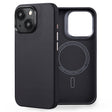 Husa de protectie Edizard Pro MagSafe compatibil cu iPhone 15 Plus, Negru