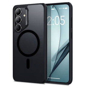 Husa de protectie ESR Classic Hybrid HaloLock compatibil cu Samsung Galaxy S25 Plus, Negru Mat