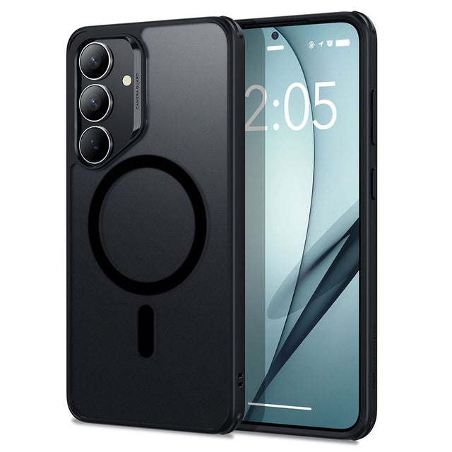 Husa de protectie ESR Classic Hybrid HaloLock compatibil cu Samsung Galaxy S25 Plus, Negru Mat
