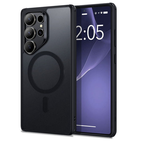 Husa de protectie ESR Classic Hybrid HaloLock compatibil cu Samsung Galaxy S25 Ultra, Negru Mat