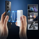 Husa de protectie ESR Classic Hybrid HaloLock compatibil cu Samsung Galaxy S25 Ultra, Transparent Black