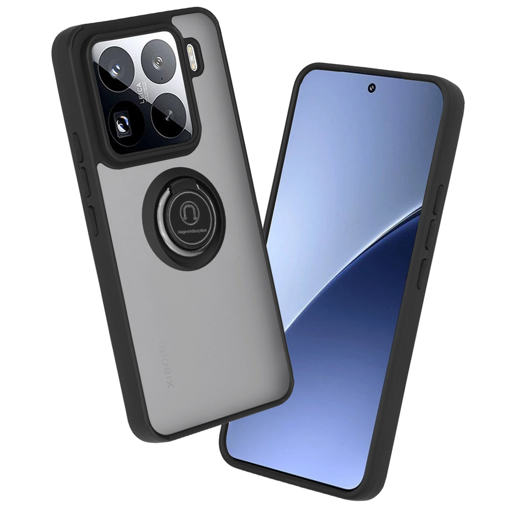 Husa de protectie Techsuit Glinth compatibil cu Xiaomi 15 Pro, Negru