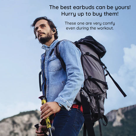 Casti Havit (OWS914), with Microphone, Bluetooth 5.3, True Wireless Stereo, ENC, USB-C, 500mAh, Balck