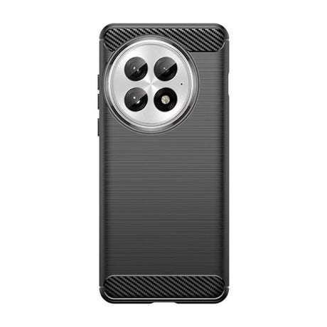 Husa de protectie Techsuit Carbon Silicone compatibil cu OnePlus 13R, Negru
