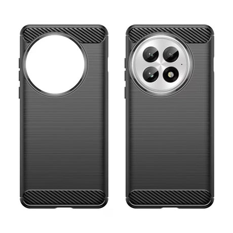 Husa de protectie Techsuit Carbon Silicone compatibil cu OnePlus 13R, Negru