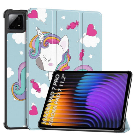 Husa de protectie tableta Techsuit FoldPro compatibil cu Xiaomi Pad 7 / 7 Pro / 8 / 8 Pro, Unicorn