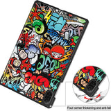 Husa de protectie tableta Techsuit FoldPro compatibil cu Honor Pad X8a, Urban Vibe