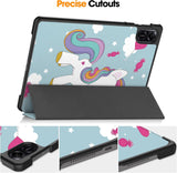 Husa de protectie tableta Techsuit FoldPro compatibil cu Honor Pad X8a, Unicorn
