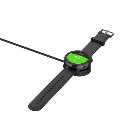 Incarcator Techsuit SmartWatch Wireless Charging Cable (THA1), for Amazfit T-Rex / GTR 42mm / GTR 47mm / GTS, Negru