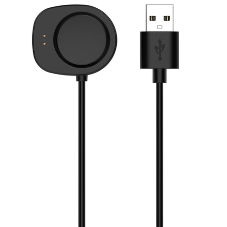 Incarcator Techsuit SmartWatch Wireless Charging Cable (THA4), for Amazfit T-Rex3 / Balance / Active Max / Active 3 Premium, Negru
