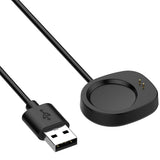 Incarcator Techsuit SmartWatch Wireless Charging Cable (THA4), for Amazfit T-Rex3 / Balance / Active Max / Active 3 Premium, Negru