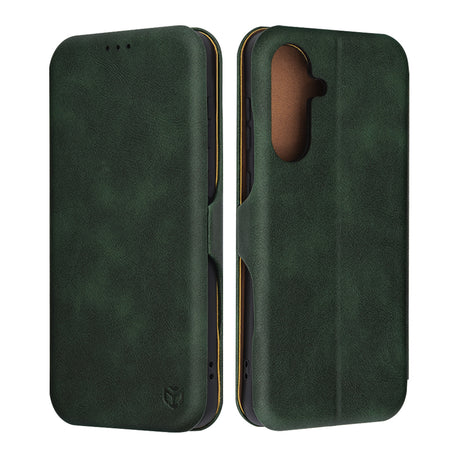 Husa de protectie Techsuit Safe Wallet Plus compatibil cu Samsung Galaxy A56 5G, Verde