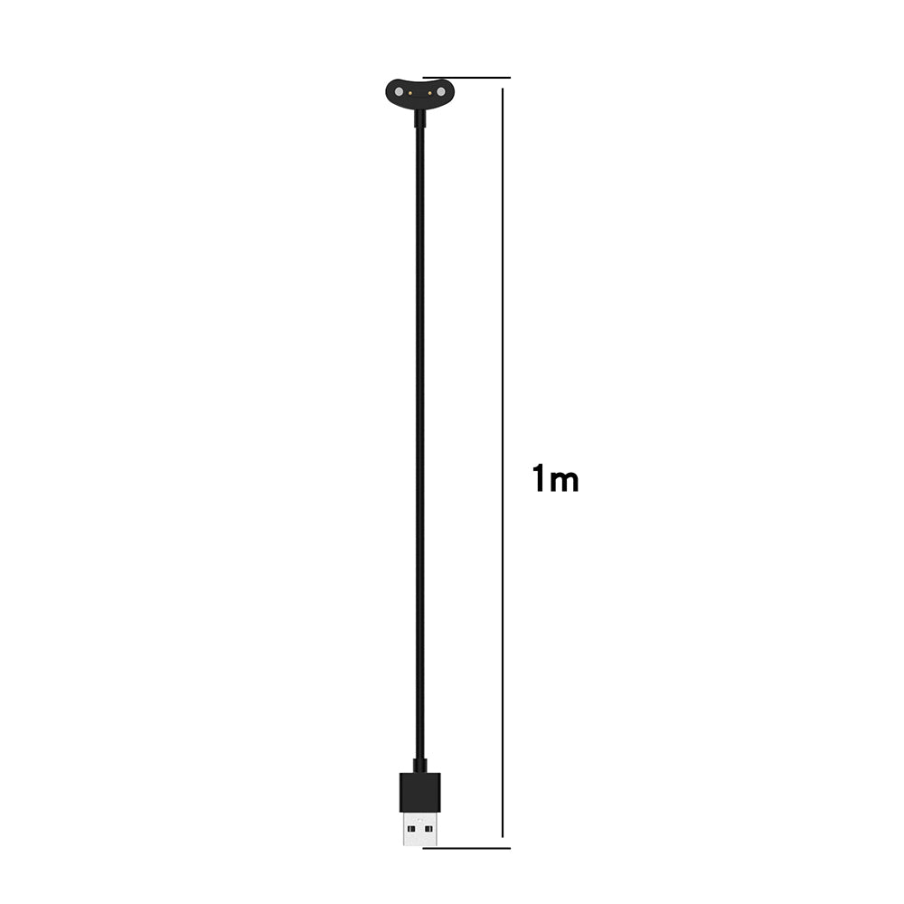 Incarcator Techsuit SmartWatch Wireless Charging Cable (TCW1), for Mobvoi TicWatch Pro 5/Pro X/E3/Pro 3/Pro 3 LTE/Pro 3 GPS, Negru
