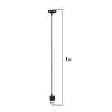 Incarcator Techsuit SmartWatch Wireless Charging Cable (TCW1), for Mobvoi TicWatch Pro 5/Pro X/E3/Pro 3/Pro 3 LTE/Pro 3 GPS, Negru