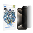 Folie de protectie Lito 2.5D Classic Glass compatibil cu iPhone 15 Pro Max, Privacy