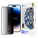 Folie de protectie Lito D+ Pro Privacy compatibil cu iPhone 14 Pro, Negru