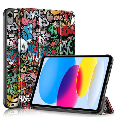Husa de protectie tableta Techsuit FoldPro compatibil cu iPad 10 (2022) 10.9 / 11 (2025), Urban Vibe
