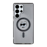 Husa de protectie Karl Lagerfeld IML MagSafe (KLHMS25LHLSCHK) compatibil cu Samsung Galaxy S25 Ultra, Choupette`s Head