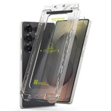Folie de protectie Ringke Easy Slide Tempered Glass (set de 2) compatibil cu Samsung Galaxy S25 Ultra, Transparent